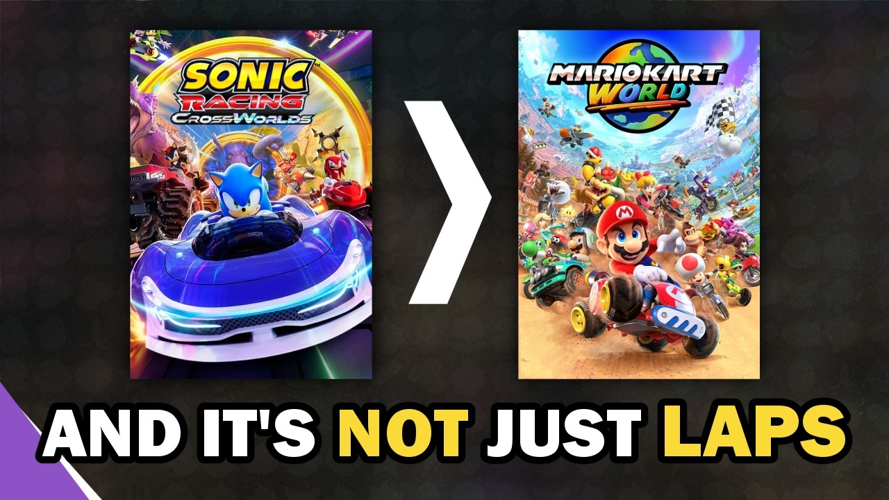 Как Sonic Racing свергла Mario Kart