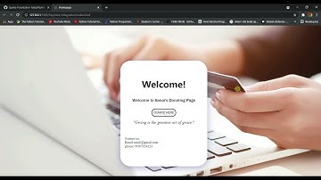 Payment Gateway Integration Task (Sparks Foundation)