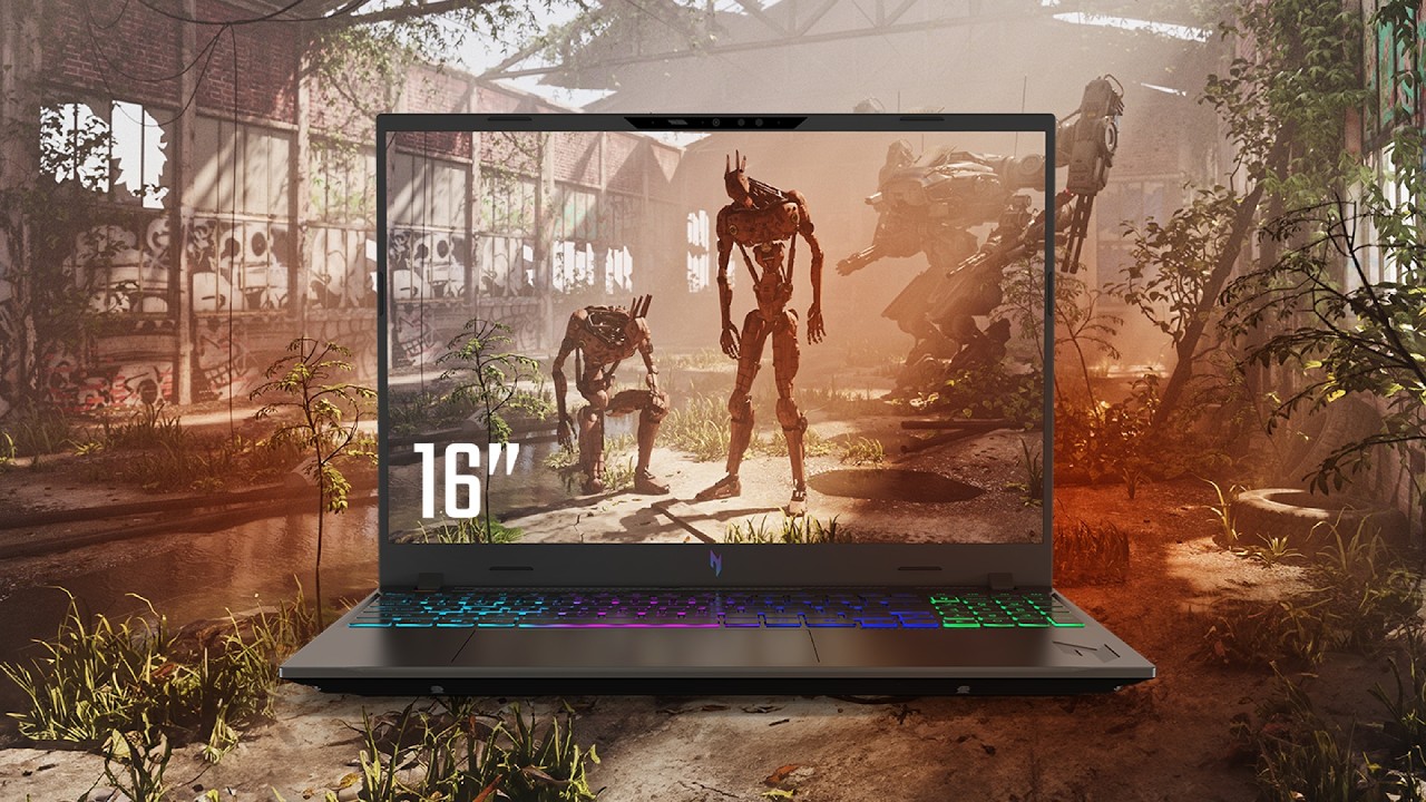 Acer Nitro V 16 AI Windows 11 Home Ryzen AI 7 450 RTX 5070 32GB