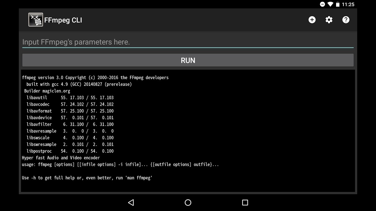 Ffmpeg Cli Professional 2 6 1 Beta Apk Download Android Tools Apps