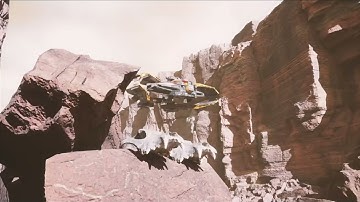 Spaceship Animation UNREAL ENGINE 5