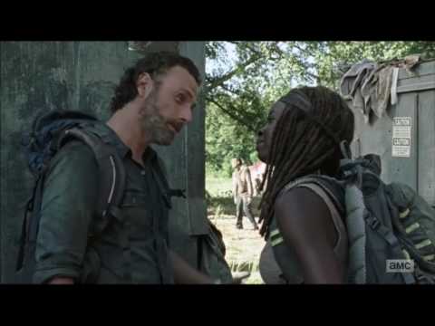 Rick and Michonne being funny assholes to each other