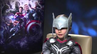 Marvel’s Avengers: Age of Ultron - Mini Thor Meets Black Widow & The Hulk  - OFFICIAL | HD