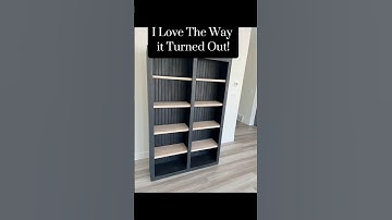 📚Bookshelf Flip Reveal! 📚 Couldn’t believe how stunning it was!!