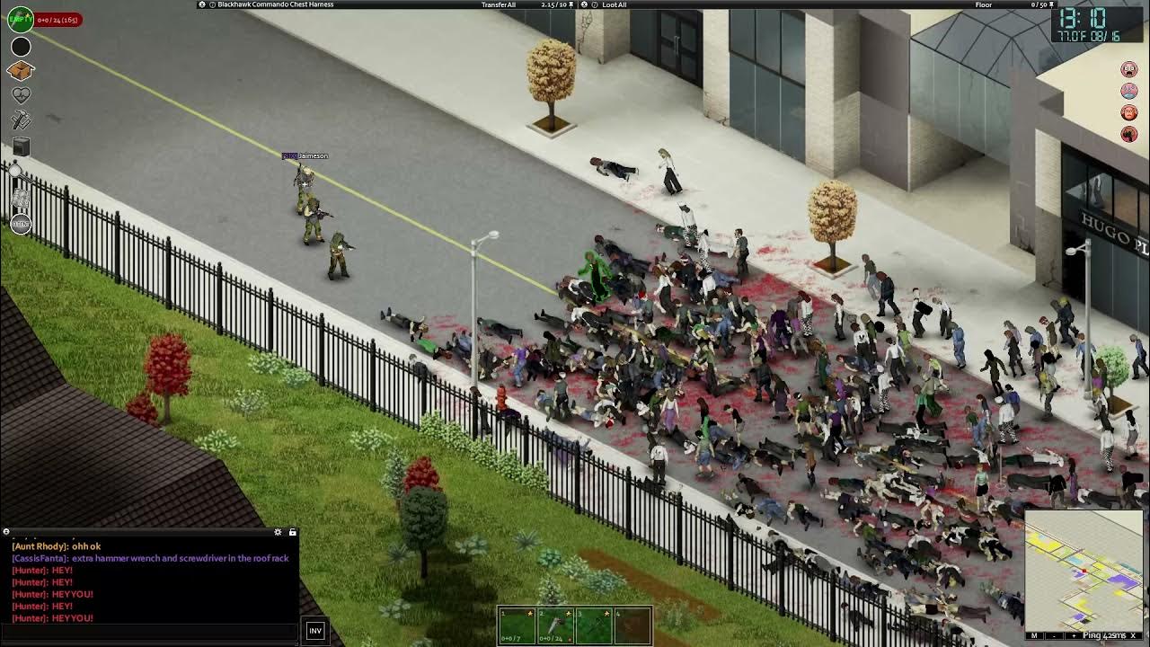 Project Zomboid Horde YouTube