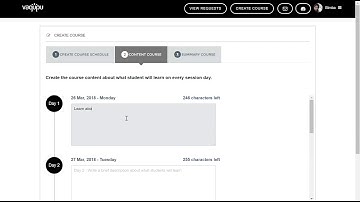 How to create multiple session, multiple student course in myTutoring Online platform