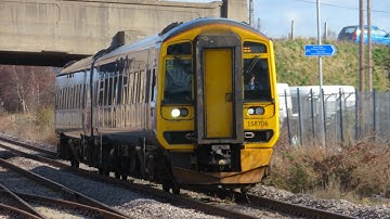 158708 Arrives At Elgin Bound For Inverness | 12th Mar 21