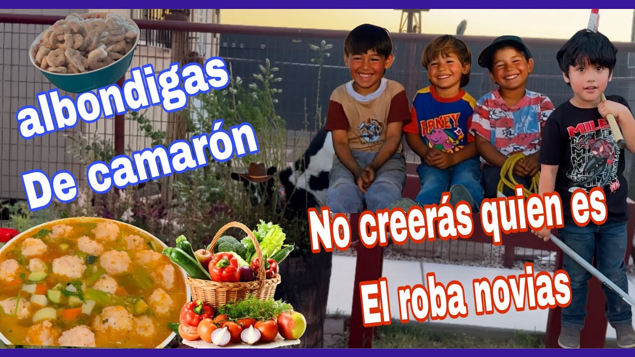 FÁCIL DE ASER LAS ALBÓNDIGAS DE CAMARÓN ☺️Y DESCUBRE AL ROBA NOVIAS 🥰