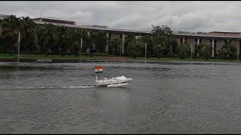 testing platform for garbage collecting boat