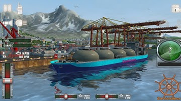 Ship Sim 2019: Biggest Oil Tanker - Gameplay (iOS - Android)