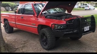 From stock to rolling coal Dodge Ram Cummins 12v cheap mods!