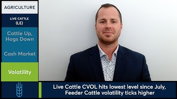 Livestock futures ended mixed today, with Feeder Cattle leading the gains. 10/14/25