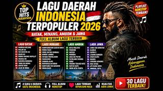 SUARA EMAS 4 SUKU INDONESIA   Lagu Batak, Minang, Ambon & Jawa Terbaik Sepanjang Masa  FullAlbum 320
