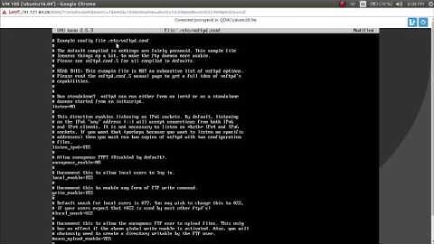 Instalación de un servidor FTP en Ubuntu Server 16.04