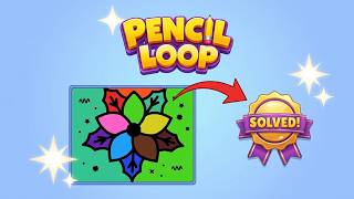 Pencil Loop - Hard Level 154 Walkthrough | Full Solution & Logic Guide 🧩✨ screenshot 2
