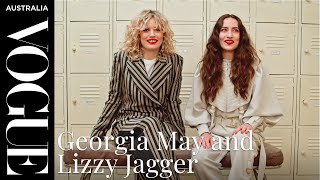 How well do Georgia May and Lizzy Jagger know Australia? | Celebrity Interview | Vogue Australia