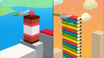 Slice It All 🗡️🍉🥒 All Levels 10 - 11 Gameplay Android iOS
