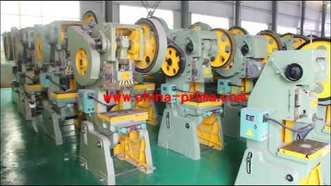 JB23-100 inclinable punch press machine hole punching machine factory