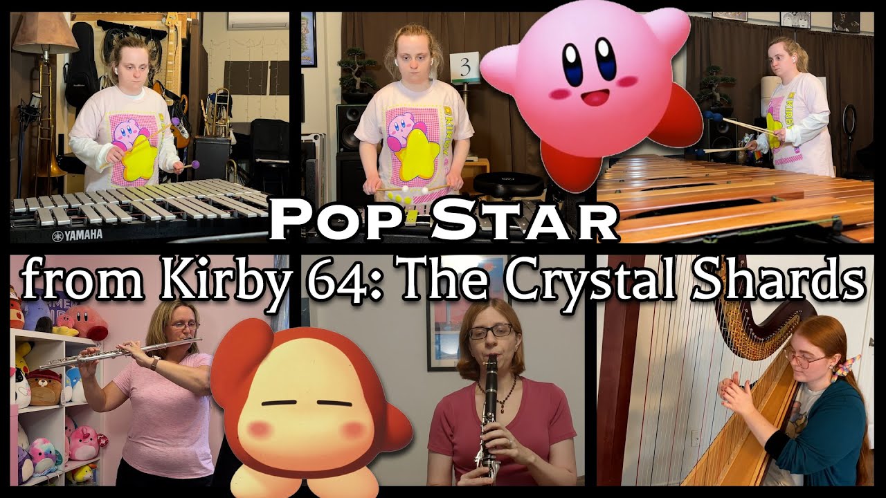 Pop Star - Kirby 64: The Crystal Shards (Cover) | V-Ron Media ft. VGM Family and Friends!