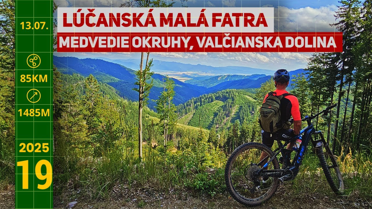 Лучанская Фатра. Медвежьи цепи. Из Раецкой долины в Валчианску долину и обратно через Кунерад.