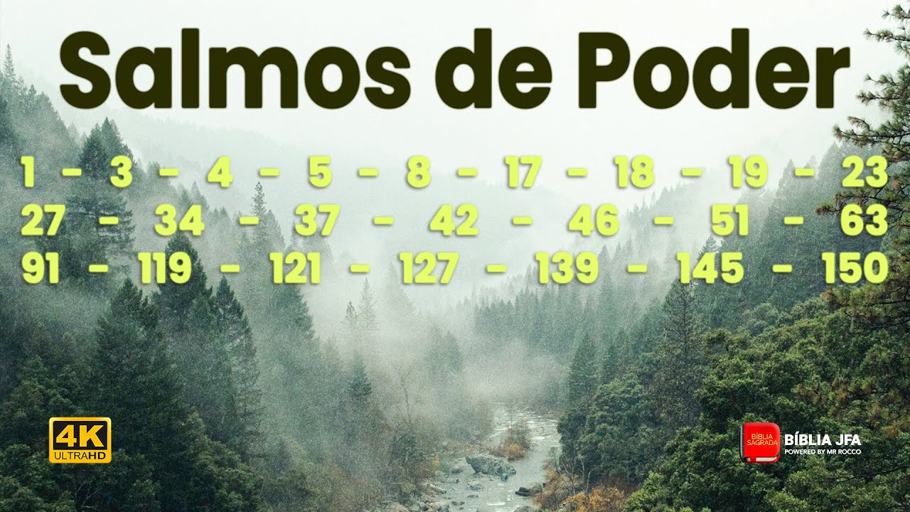 SINTA A PRESENÇA de Deus através dos Salmos