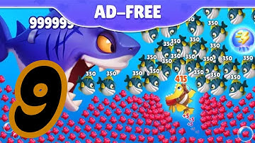 Part 9 Fishdom ads Mini Game hungry fish  BIG update Gameplay Ads #masgamerszone #fishdom