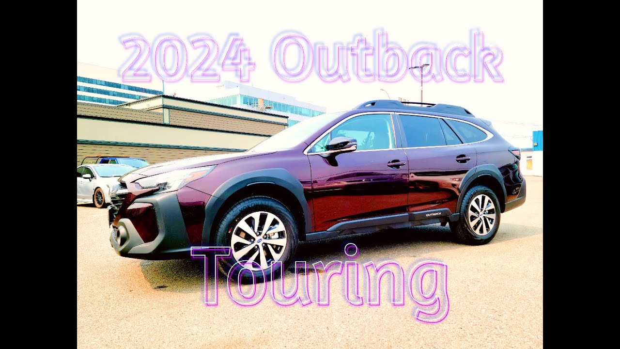 2024 Subaru Outback Touring Dark Mahogany Pearl 24OB5772 YouTube