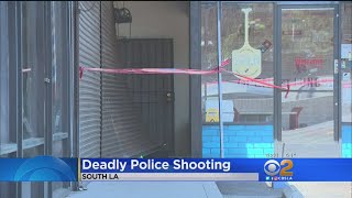 LAPD Fatally Shoots Suspect They Said Tried To Rob Marijuana Dispensary