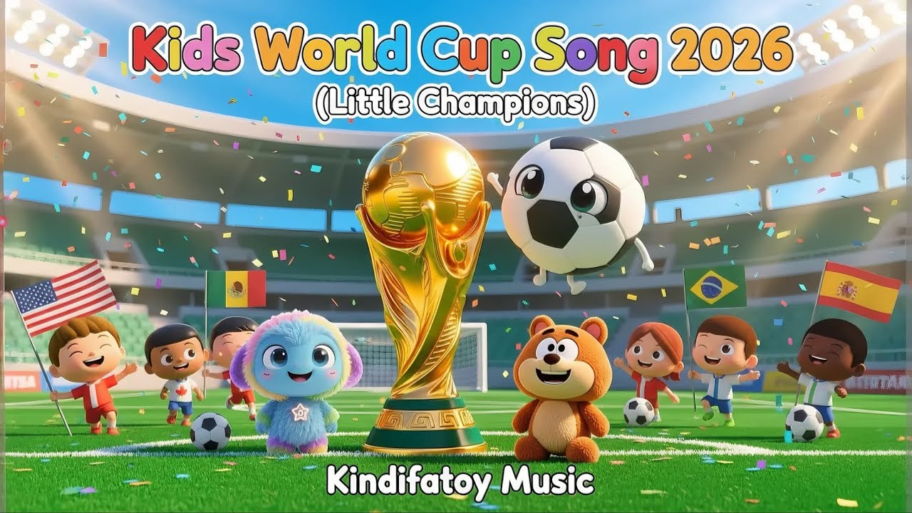 Kids World Cup Song 2026 Little Champions Kindifatoy YouTube kids-world-cup-song-2026-little-champions-kindifatoy-youtube