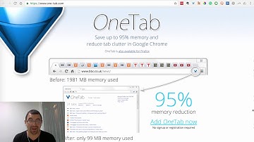 One Tab Plugin Save up to 95% memory