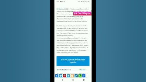 DU SOL Result 2022 – BA, BCom 1st, 2nd, 3rd Year @ sol.du.ac.in Direct Link - sapna Jobs