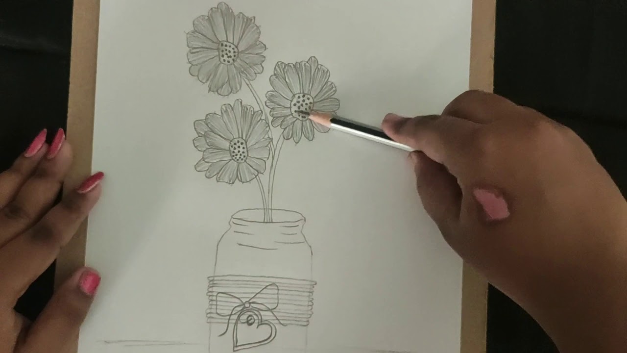Simple pencil art for beginners YouTube