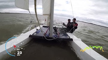Sprint 15 / Dart 15 catamaran sailing - regatta weekend
