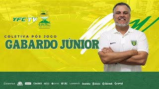 Coletiva Gabardo Júnior!