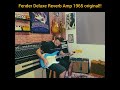 FENDER DELUXE REVERB-AMP 1965 ORIGINAL!!!