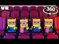 Minions 360° VR  - Cinema Hall(Minecraft Animation)