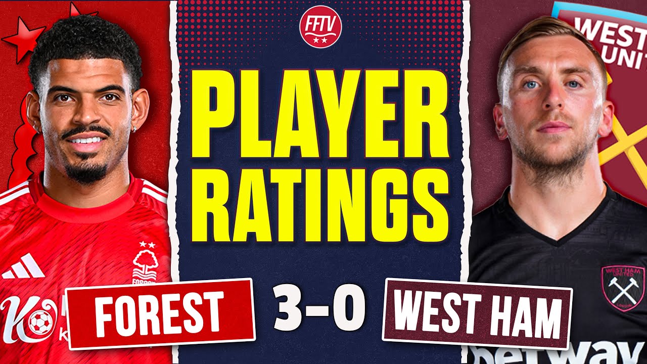 3RD in The League!! Nottingham Forest 3-0 West Ham United Match