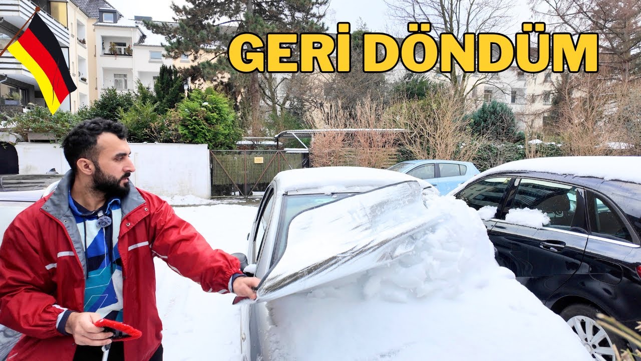 Almanya’da Karlı Bir Gün - Bir Süredir Yoktum…