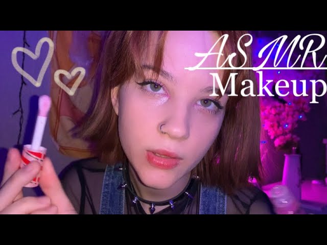 ~ASMR makeup~ Вампирский макияж, мягкий шёпот, персональное внимание .