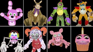 FNAF Help Wanted 2 All Jumpscares & Animations