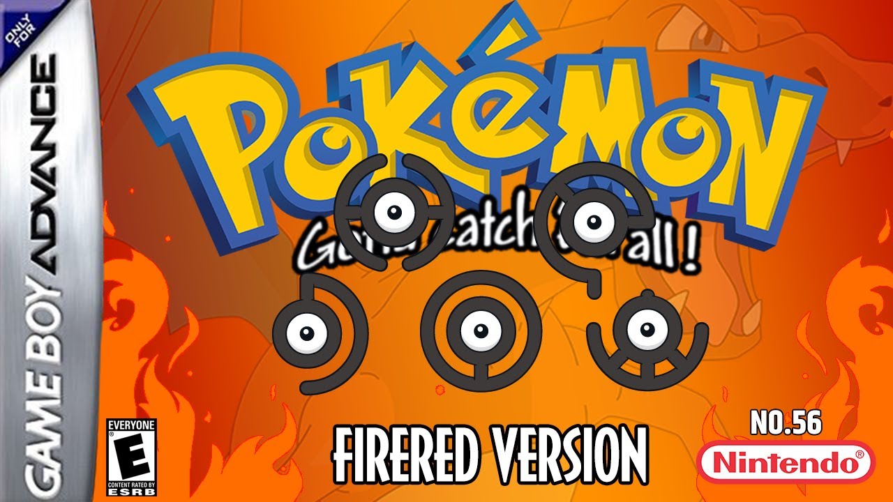 Tanoby Ruins and the Unown Pokemon!, Pokemon FireRed Walkthrough