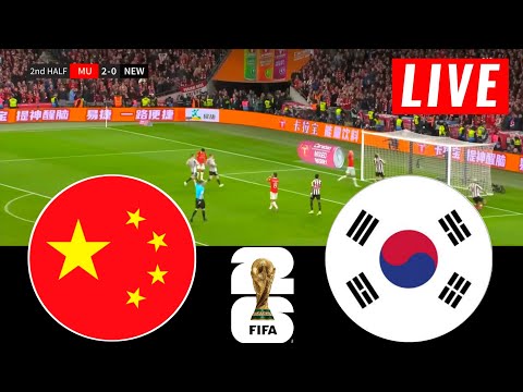   중국 Vs 한국 0 3 2026 FIFA 월드컵 예선 AFC 한국 대 중국 라이브 스트림 Watch Along Pes 21