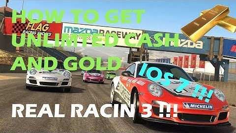 How To Get Free/Unlimited Cash And Gold On Real Racing 3! IO7 ! iPhone , iPad and iPod