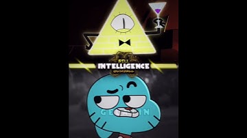 Bill Cipher Vs Gumball | #edit #wisedit #gravityfalls #amazingworldofgumball #fypシ゚ #debate #1v1