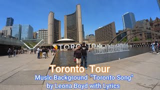 Toronto Song '  by Leona Boyd with Lyrics: Toronto Tour