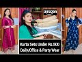Amazon kurta set under 500dailyofficeparty wear suite amazon great summer sale 5080off