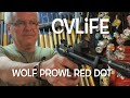 Cvlife wolfprowl 3moa rmr red dot with weaver  mos mounting adapter review  plinking