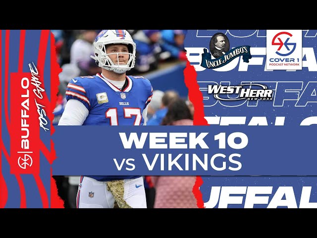 Buffalo Bills vs Minnesota Vikings Post Game Show, C1 BUF