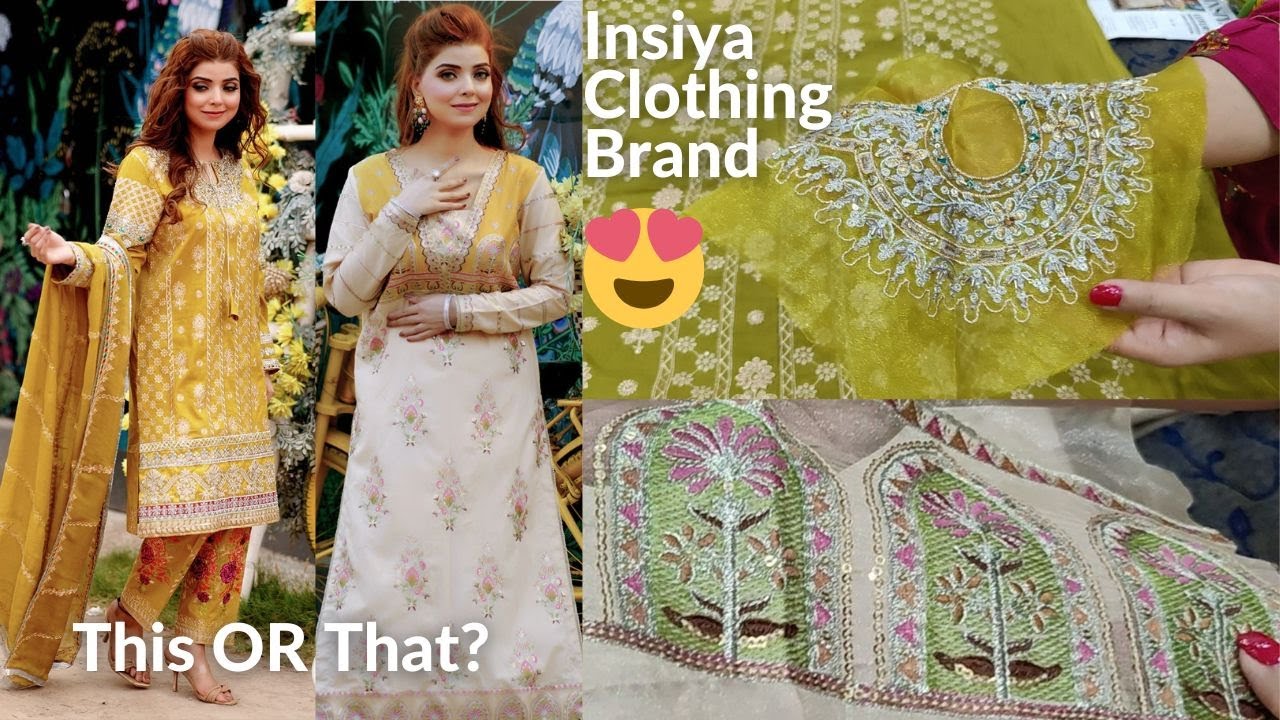 Insiya Clothing, Fancy Chiffon Clothing