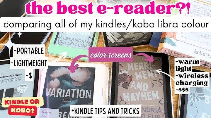WHICH KINDLE or KOBO IS RIGHT FOR YOU? | KINDLE & E-READER COMPARISON #kindle #kobo #ereader #review